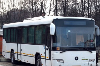 Автобус Mercedes-Benz 0345 на 45 мест для перевозки рабочих